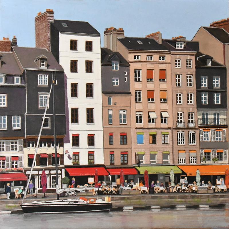honfleur-quai ste cath2-60x60.jpg - Pastel Format / Size 60x60
